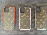 Iphone 14/13/12/11/pro/max premium leather slim shock proof case