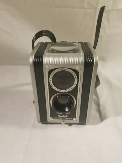 Vintage Kodak film camera, View more