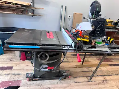 Sawstop PCS 3hp Cabinet Saw - Like new, View more