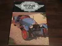 Vintage Cars book Hard cover