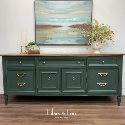 Vintage Dresser & Nightstand Set / Buffet / End Tables, View more