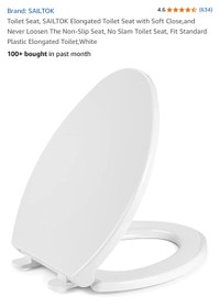 Elongated Toilet Seat with Soft Close Hamilton Ontario Preview