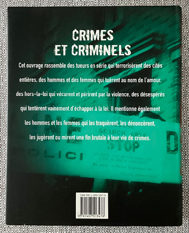 Crimes et criminels: Ils ont marqué l’histoire dans Manuels  à Trois-Rivières - Image 4