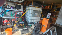 Pressure washer trailer for rent