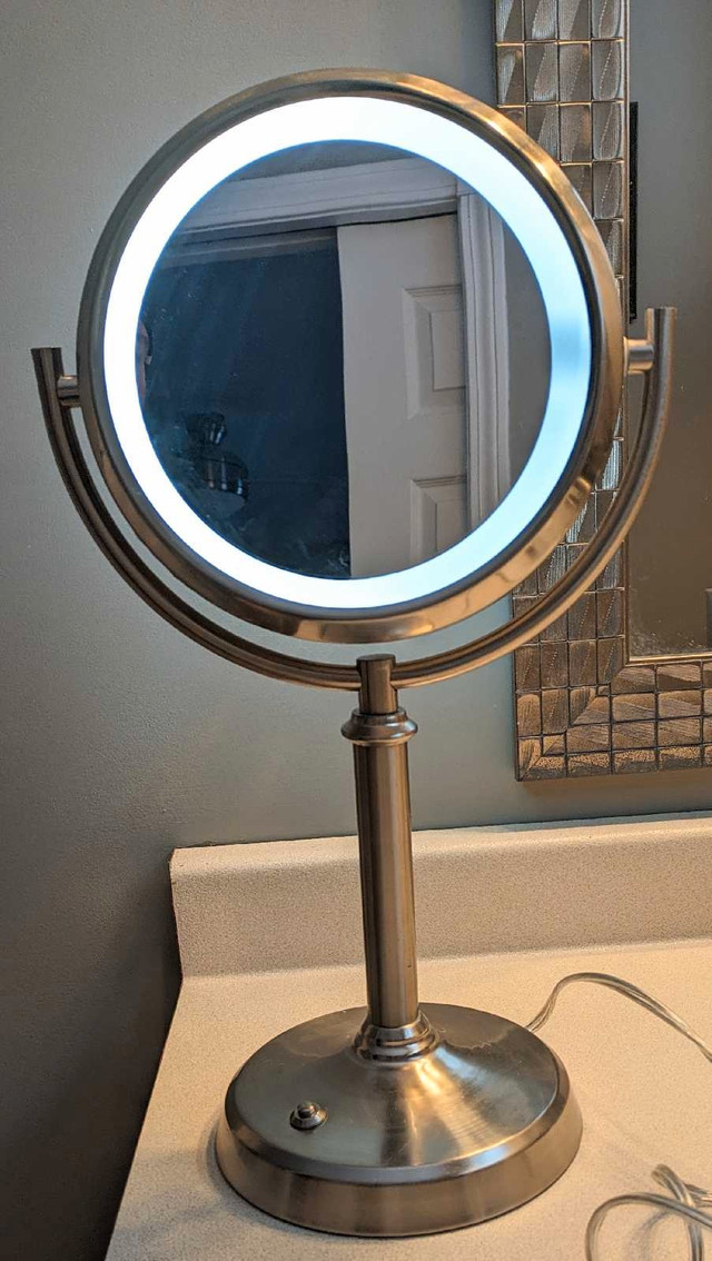 Magnifying Cosmetic Mirror (Lighted) in Health & Special Needs in Saint John
