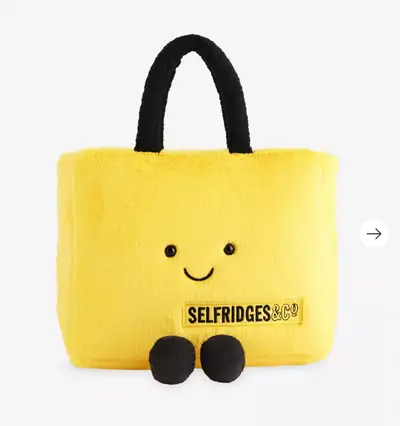 Jellycat Jelly cat - Amuseables Selfridges Bag Exclusive in London Brand new OBO