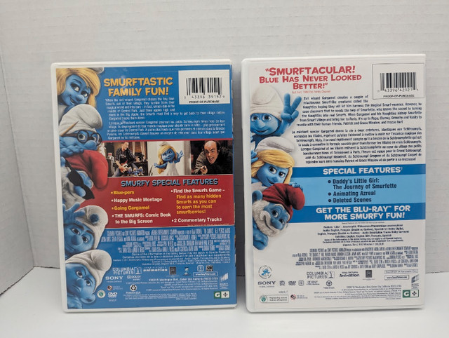 The Smurfs 1 and 2 DVD in CDs, DVDs & Blu-ray in Calgary - Image 3
