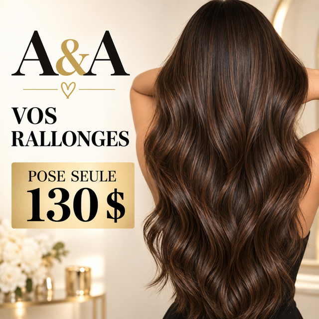Hair Extension Installation $130