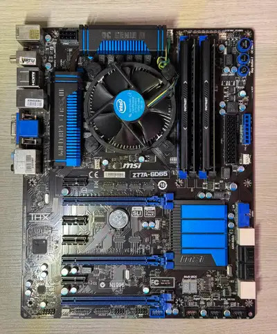i5-3570k 16gb ddr3 mobo combo, View more