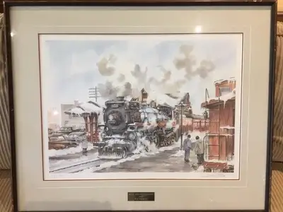 If posted, item is available. Wentworth Folkins - Canadian artist. This Limited Edition Print was pr...