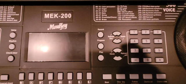 Moukey MEK-200 Piano Keyboard in Pianos & Keyboards in Calgary - Image 2