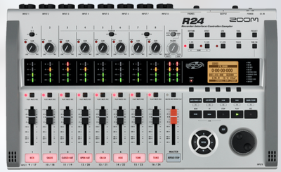 ZOOM R24 Recorder : Interface : Controller : Sampler, View more