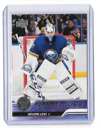 2023-24 UPPER DECK DEVON LEVI YOUNG GUNS ROOKIES #237, View more