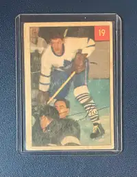 1954-55 Parkhurst Hockey Cards - Toronto Maple Leafs