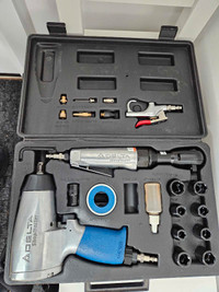 Delta Shopmaster 1/2" Impact Wrench & 3/8" Air Ratchet tools