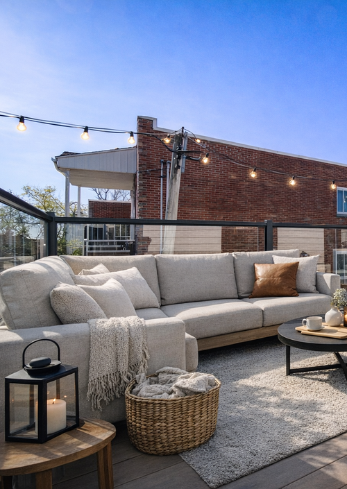 Enjoy city living at its best in this bright top-floor 1-bedroom apartment featuring an exclusive ro...