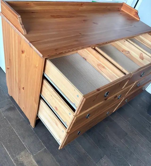deliver great wood dresser / changing table  in Dressers & Wardrobes in Edmonton - Image 4