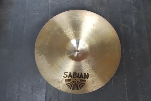Sabian 20" AA Rock Cymbal, no Cracks or Keyholing63406571374851121