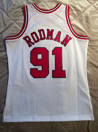 97/98 Chicago Bulls Dennis Rodman Jersey