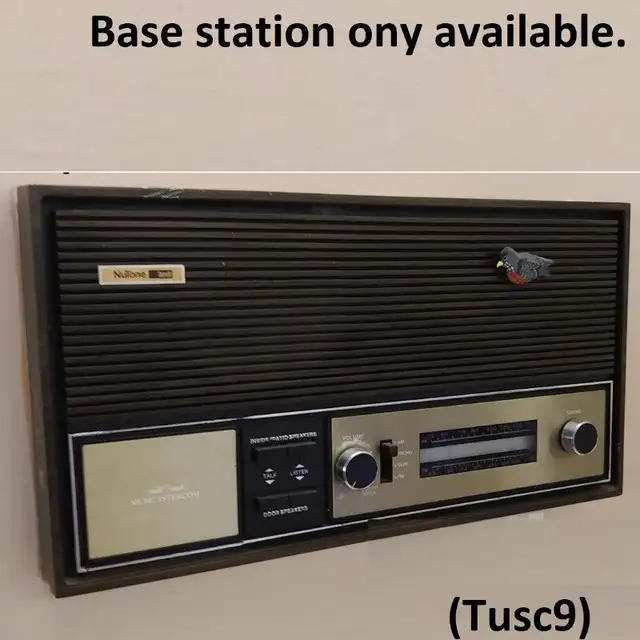 Intercom Base And Speaker Station - Nutone, Brown, 1970's in General Electronics in Markham / York Region - Image 6