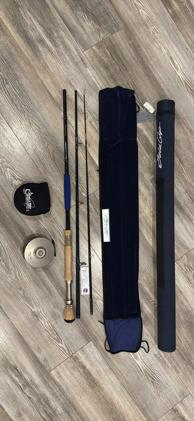World Wide Sportsman Gold Cup IV rod and reel, View more