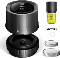 NEW Electric Mason Jar Vacuum Sealer Kit Automatic Jars Canning