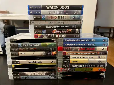 Selling Games Collection - PS3 / PS4, View more