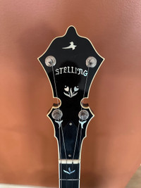 1983 Stelling Bellflower 5 string banjo