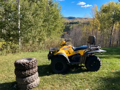 Starts, idles and runs well. Comes with 4 spare tires. Brand new battery this year. After market bac...