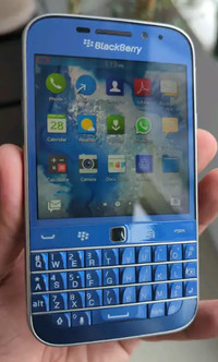 Blackberry Classic Cobalt Blue Rare Brand New! 2023