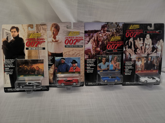 007 James Bond Johnny Lighting cars Collection. in Arts & Collectibles in City of Toronto