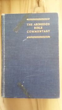 THE ABINGDON BIBLE COMMENTARY