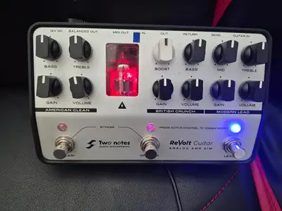 Two Notes ReVolt Guitar Tube Amp Pedal, View more