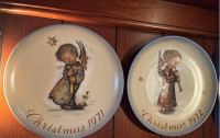 Nice Colletion of Hummel Christmas Collector Plates 1971-1990