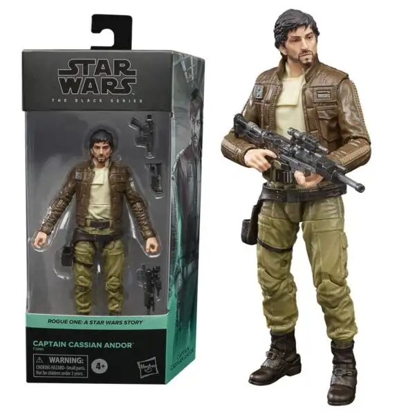 Star Wars The Black Series Captain Cassian Andor 6-Inch Action F