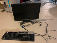 Computer Monitor and Keyboard For Sale