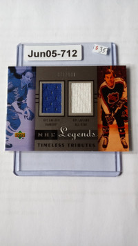 2001-02 Upper Deck Legends Timeless Tributes Jerseys Guy Lafleur