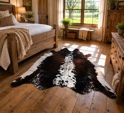 REAL COWHIDE RUGS NATURAL PATTERN FOR SALE, View more