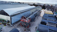 28x72 Gutter connect greenhouse 