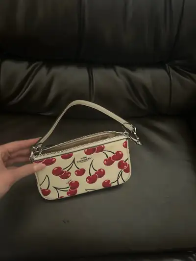 Coach Cherry Wristlet, View more