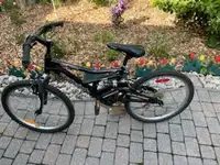 For sale 24 in wheel TORA Raleigh mountain bike, aluminum frame