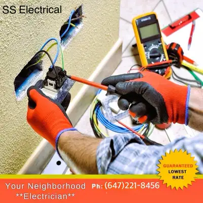 Electrician/Camera installation/ holiday lights, View more