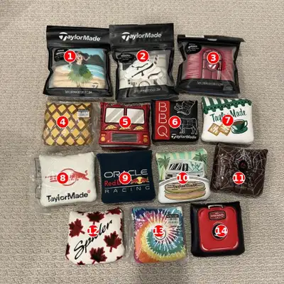 TaylorMade Vault Putter Headcovers, View more