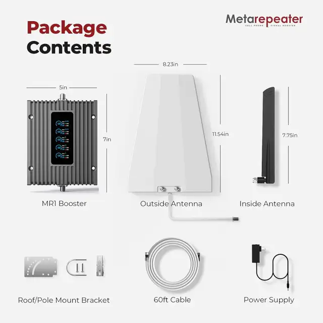 Cell Phone Signal Booster for Home, Up to 3,000 Sq Ft, Real-Time in General Electronics in Oshawa / Durham Region - Image 9