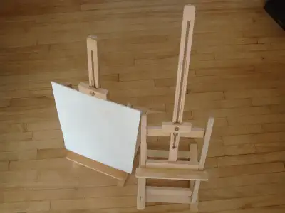 Je fabrique de chevalets de table en bois dur, (érable et merisier) des chevalets de table dont la h...