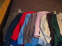 14 Men's dress shirts.   Size 2XL Tall