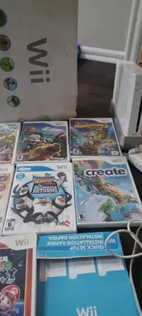 Wii Nintendo with games for sale