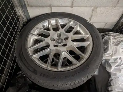 TAKE AS-IS No damage to rims, full functional, just a bit dusty from being in storage. Silver alumin...