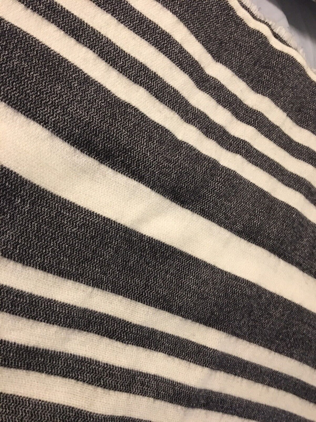 Zara black and white stripe blanket scarf in Women's - Other in Calgary - Image 4