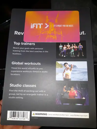 Ifit membership 1year, View more